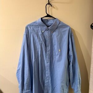 Ralph Lauren Light Blue Casual Button-Down Shirt
